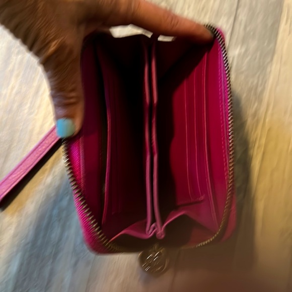 GiGi New York python wristlet in pink - Picture 3 of 5